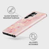 Burga Samsung Galaxy S25 Plus Skal Tough Golden Coral