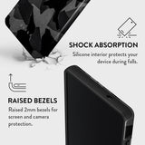 Burga Samsung Galaxy S25 Skal Tough Night Black Camo