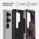 Burga Samsung Galaxy S25 Ultra Skal Tough Velvet Night