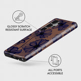Burga Samsung Galaxy S25 Skal Tough Velvet Night
