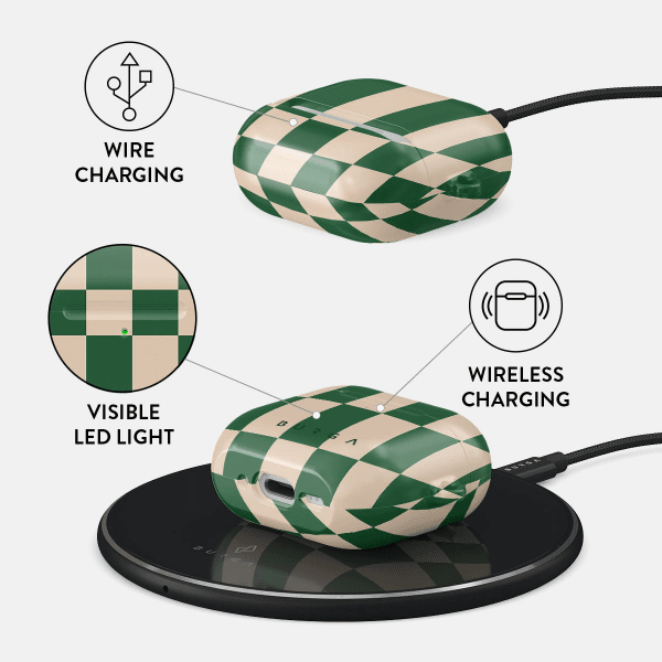 Burga AirPods 4 Skal Design Ivy League