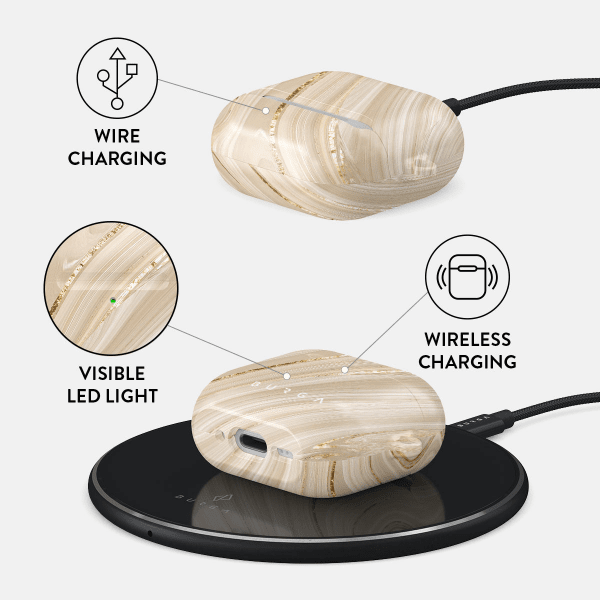 Burga AirPods 4 Skal Design Full Glam