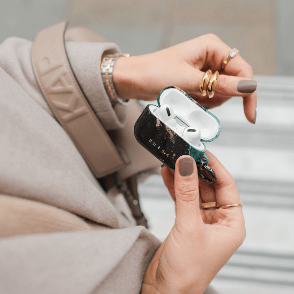 Burga AirPods 4 Skal Design Emerald Pool