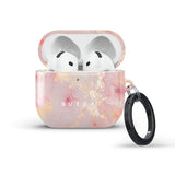 Burga AirPods 4 Skal Design Golden Coral