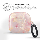 Burga AirPods 4 Skal Design Golden Coral