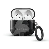 Burga AirPods 4 Skal Design Night Black Camo