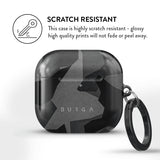 Burga AirPods 4 Skal Design Night Black Camo