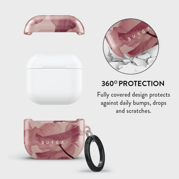 Burga AirPods 4 Skal Design Tender Kiss