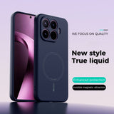 ABEEL Xiaomi 17T Pro Skal Silikon MagSafe Mörkblå