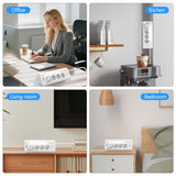 SiGN 4-vägs Grenuttag för bord USB-A/USB-C 1.8m