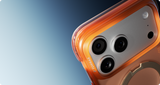 Torras iPhone 17 Pro Skal Ostand Q3 Air Energy Orange