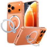 Torras iPhone 17 Pro Skal Ostand Q3 Spin Transparent