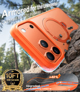 Torras iPhone 17 Pro Max Skal Ostand Q3 Spin Energy Orange