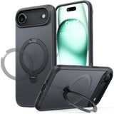Torras iPhone Air Skal Ostand Q3 Spin Obsidian Black