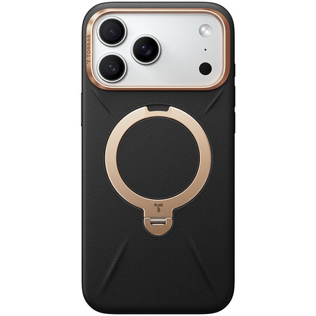 Torras iPhone 17 Pro Max Skal Ostand Q3 Vegskin Obsidian Black