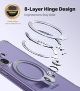 Torras Samsung Galaxy S26 Ultra Skal Ostand Q3 Spin Transparent