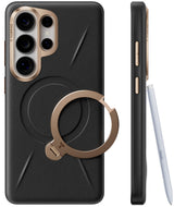 Torras Samsung Galaxy S26 Ultra Skal Ostand Q3 Vegskin Obsidian Black