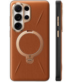 Torras Samsung Galaxy S26 Ultra Skal Ostand Q3 Vegskin Amber Brown