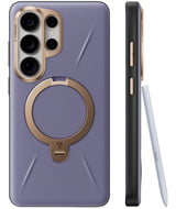 Torras Samsung Galaxy S26 Ultra Skal Ostand Q3 Vegskin Dark Purple