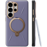 Torras Samsung Galaxy S26 Ultra Skal Ostand Q3 Vegskin Dark Purple