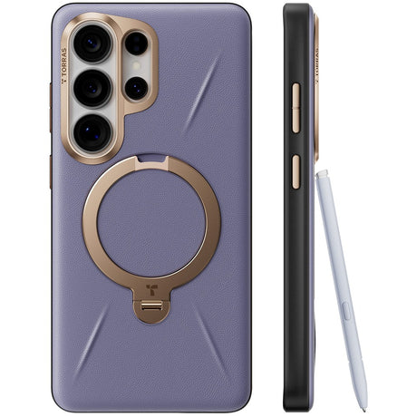Torras Samsung Galaxy S26 Ultra Skal Ostand Q3 Vegskin Dark Purple