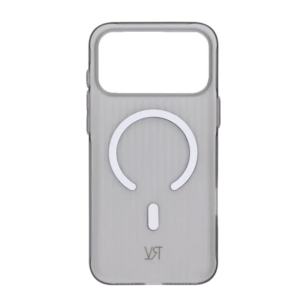 Rvelon iPhone 17 Pro Max Skal Korrugerad MagSafe Svart
