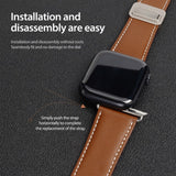 Dux Ducis Apple Watch 38/40/41/42mm Armband YA Series Brun