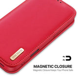 Dux Ducis iPhone 17 Pro Max/iPhone 18 Pro Max Fodral Hivo Series Röd