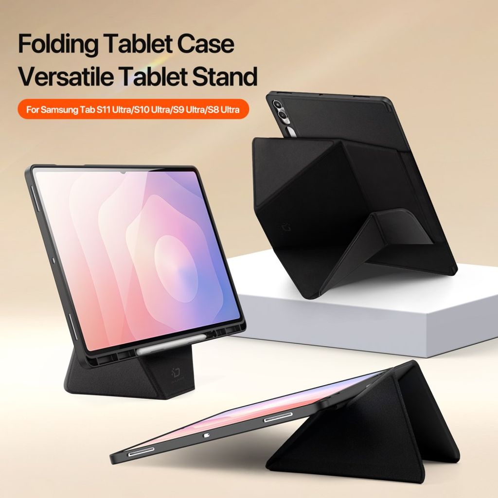 Dux Ducis Samsung Galaxy Tab S11 Ultra/S12 Ultra Fodral Vers Series Svart