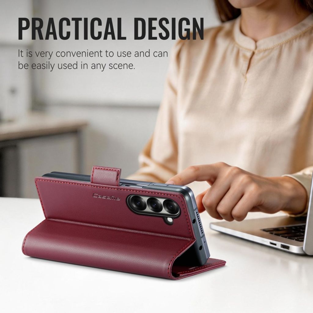 CaseMe Samsung Galaxy Z Fold 8 Ultra Fodral 023 Series Röd