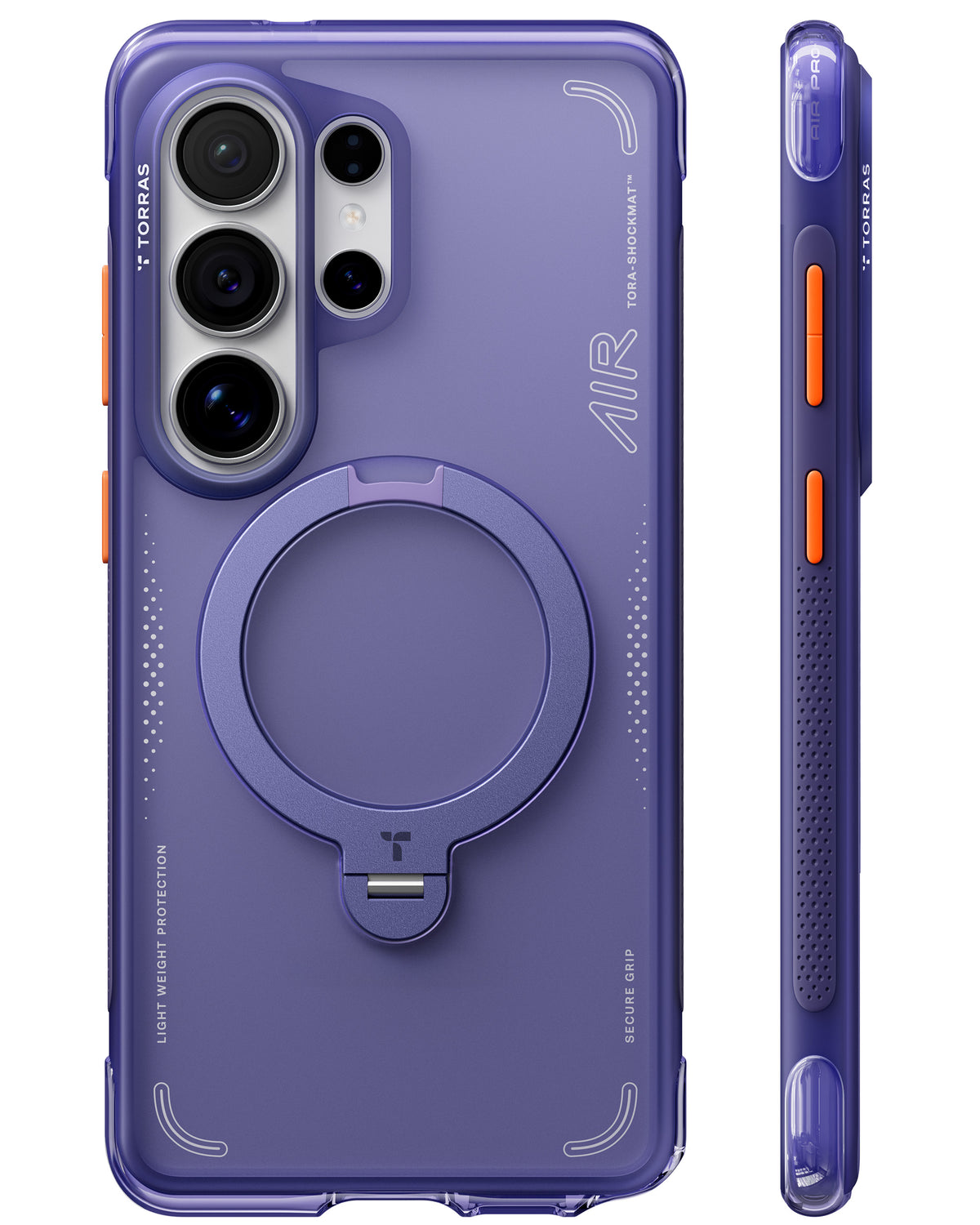 Torras Samsung Galaxy S26 Ultra Skal Ostand Q3 Air Violet Surge