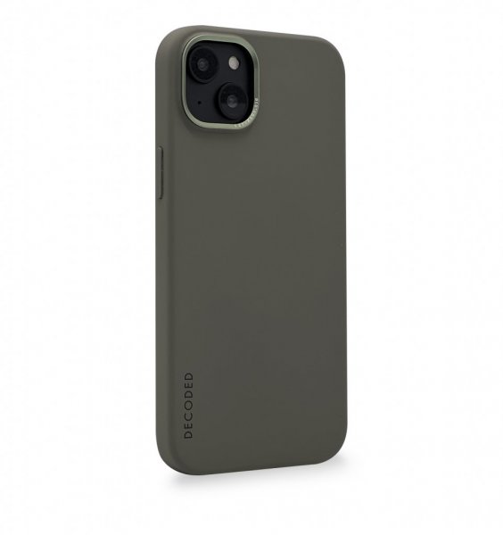 Decoded iPhone 14 Plus Skal Silicone Backcover Olive