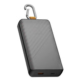 Xtorm Powerbank med Solcell och Ficklampa Go2 10 000 mAh 20W Svart