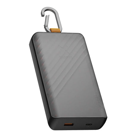 Xtorm Powerbank med Solcell och Ficklampa Go2 10 000 mAh 20W Svart