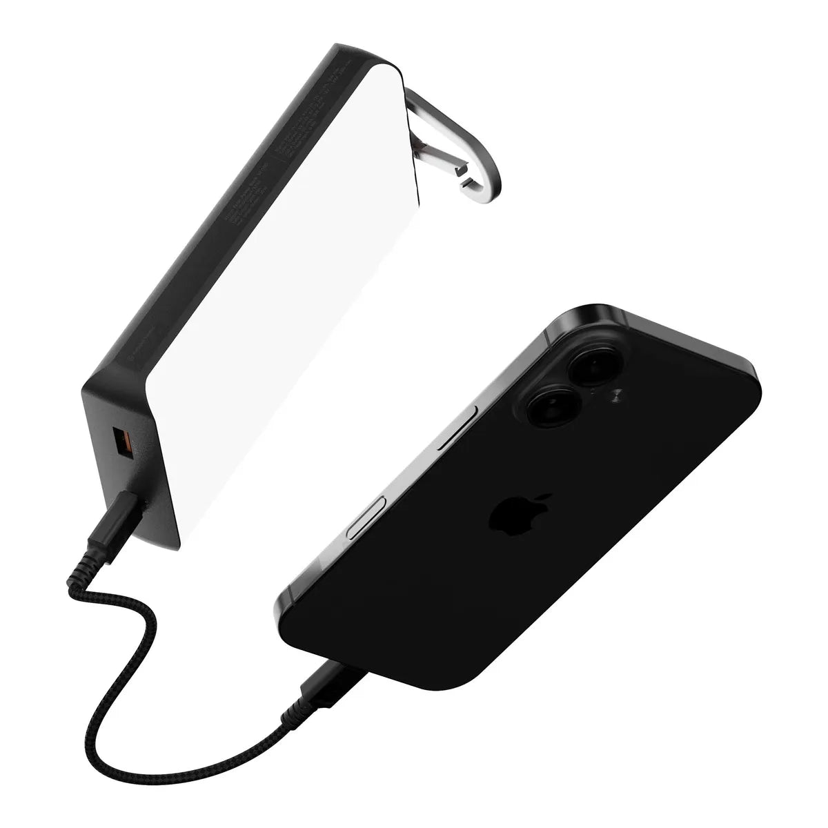 Xtorm Powerbank med Solcell och Ficklampa Go2 10 000 mAh 20W Svart