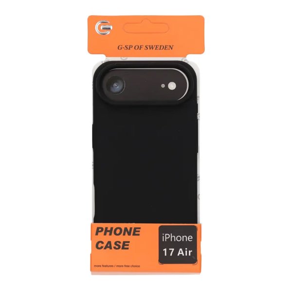 iPhone Air Skal Silikon Svart