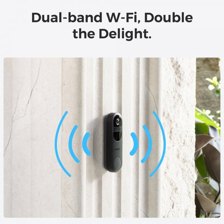Reolink Video Doorbell Smart Videodörrklocka 2K Wi-Fi Svart