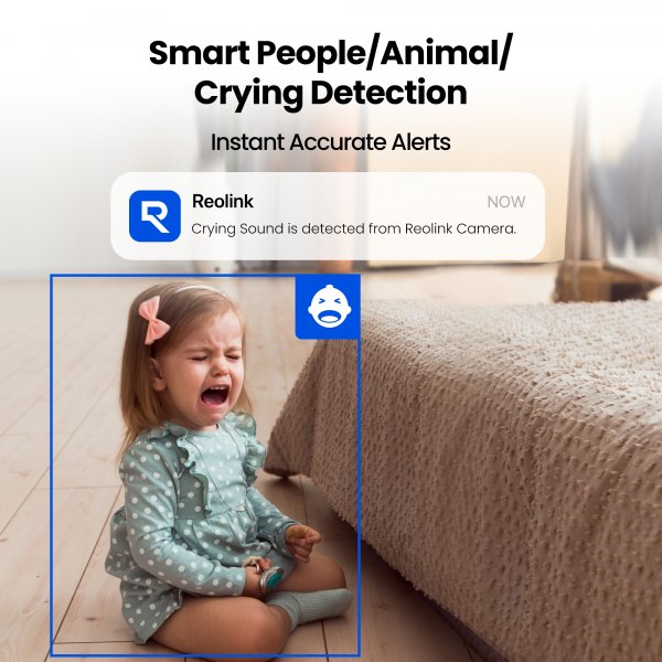 Reolink E321 Smart inomhuskamera Wi-Fi Pan/Tilt