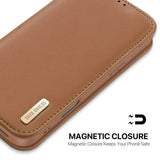 Dux Ducis iPhone 17 Pro Max/iPhone 18 Pro Max Fodral Hivo Series Brun