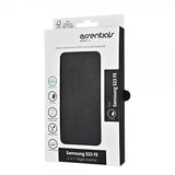 Essentials Samsung Galaxy S23 FE Fodral 2-in-1 Vegan Leather Svart