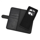 Essentials Xiaomi Redmi Note 14 Pro 5G Fodral 2-in-1 Vegan Leather Svart