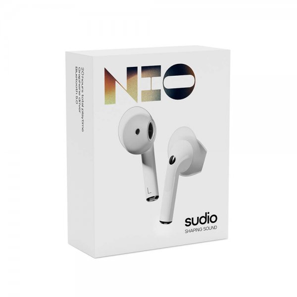 Sudio Hörlurar True Wireless NIO Vit