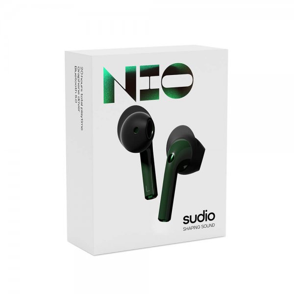 Sudio Hörlurar True Wireless NIO Grön