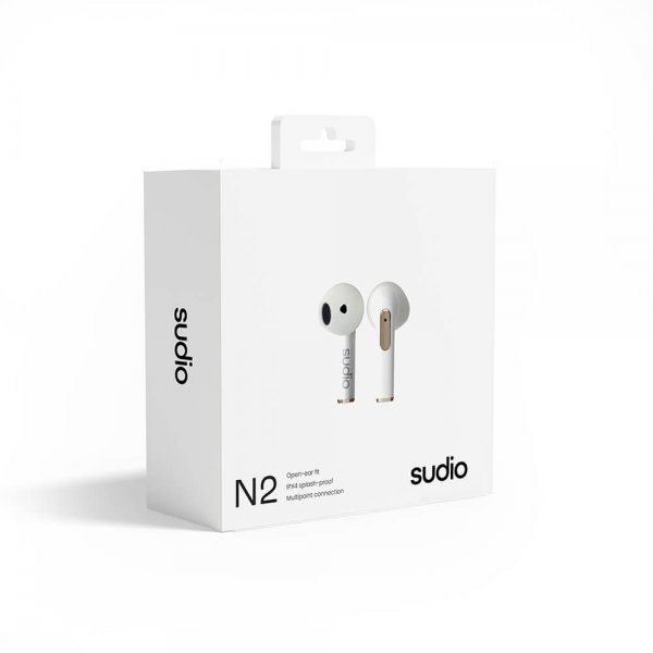 Sudio Hörlurar In-Ear N2 True Wireless Vit