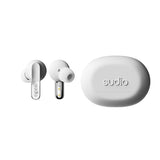 Sudio Trådlösa Hörlurar N3 Pro ANC Chrome White
