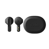 Sudio Trådlösa Hörlurar N3 Onyx Black