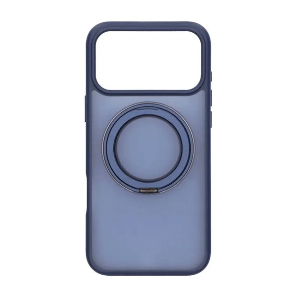 iPhone 17 Pro Max Skal Roterbart MagSafe Stativ Blå