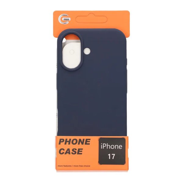 iPhone 17 Skal Liquid Silicone Blå