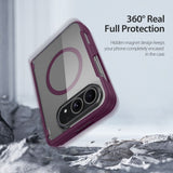 Dux Ducis iPhone Duo Fodral Skin X Pro Series MagSafe Lila