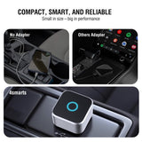 4smarts 2-i-1 Trådlös Apple CarPlay/Android Auto Adapter
